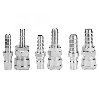 

20Pcs/Set Iron Galvanized Pneumatic Hose Quick Coupler Air Compressor Connector Kit Line Hose Fittings