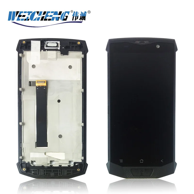 

WEICHENG 5 inchs For Blackview BV8000 LCD Display+Touch Screen Assembly with frame Digitizer good quality+Adhesive+free tools