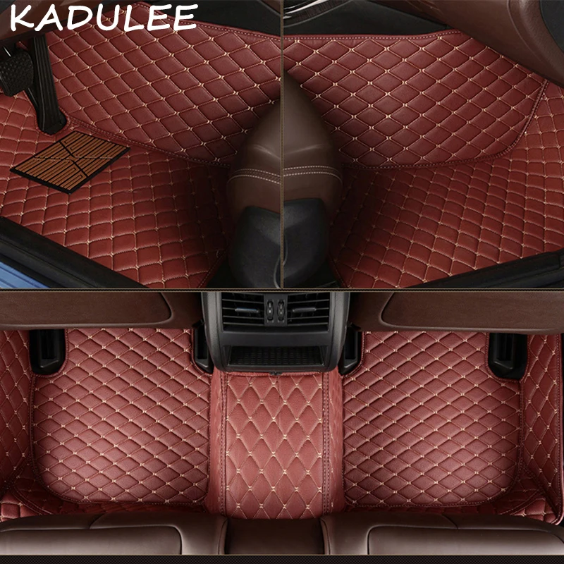 

KADULEE pu leather car floor mats for Lifan All Models 320 520 X60 X50 720 620 820 X80 car styling auto accessories car foot mat