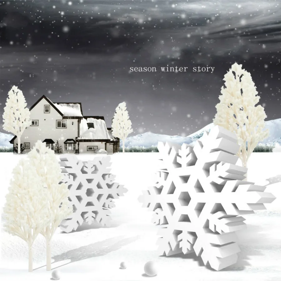ho scale christmas buildings