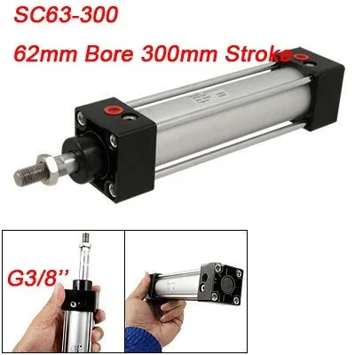 

High Quality Airtac standard SC63*300 Double Acting Pneumatic Cylinder(SC series cylinder) 300mm Stroke 63mm Bore