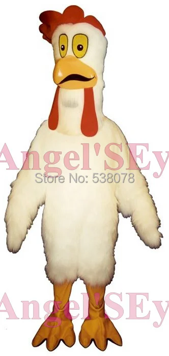 

Anime Cosplay Costume white chicken Mascot turkey Costume Adult Cartoon Character Mascotte Fancy Dress Suit Kits sw2105