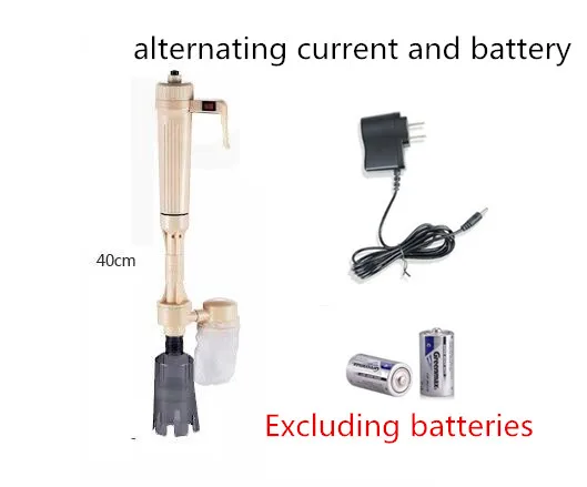 Обновленный аквариумный фильтр для воды очиститель сменный аккумулятор электрический сифон, авто домашняя вакуумная рыбка бак Гравий фильтр для насоса шайба - Цвет: 40DC