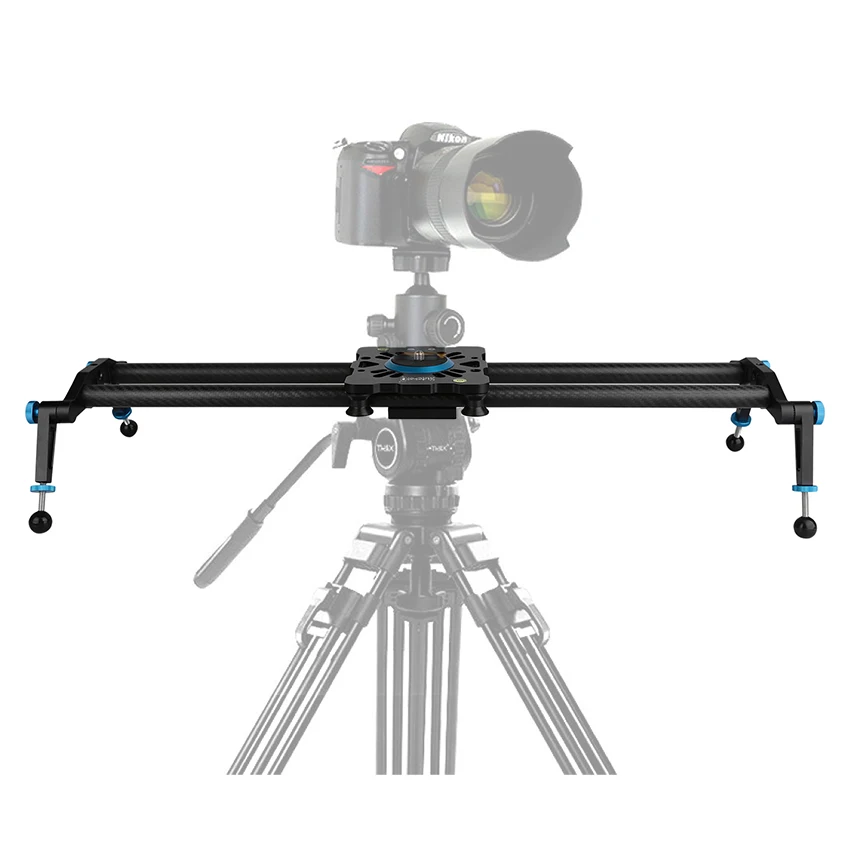 100cm 40" Carbon Fiber Motion Slider Dolly Slider Track Rail Stabilizer