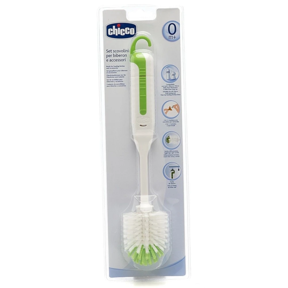Ёршик 2 в 1 Chicco(для бутылок и сосок