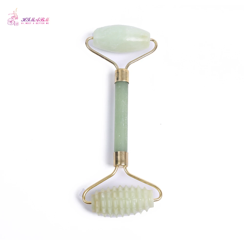 HIMABM Natural Xiuyan Guasha Facial Beauty Massage Tool Jade Roller Face Thin Massager HIMABM Natural Xiuyan Guasha Facial Beauty Massage Tool Jade Roller Face Thin Massager