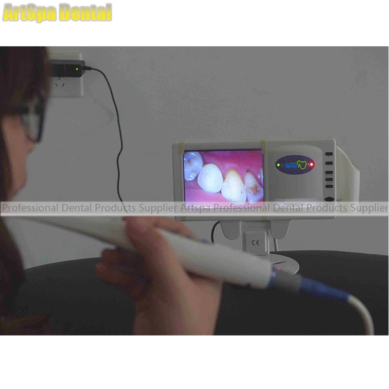  Dentist Multi-functional Dental Intraoral Intra Oral Camera With X-ray Film Reader And 5 Inch LCD A