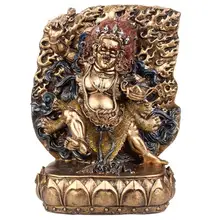 Махакалы Маммона, Tantra, шесть рука Махакалы, смолы, буддизм, Повезло, будда Маха Гала статуя, фигурка