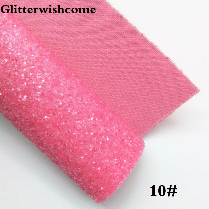 Glitterwishcome 21X29 см A4 Размеры синтетическая кожа, матовый с эффектом блестящей кожи с мягкой эластичная подкладка для банты, GM065A