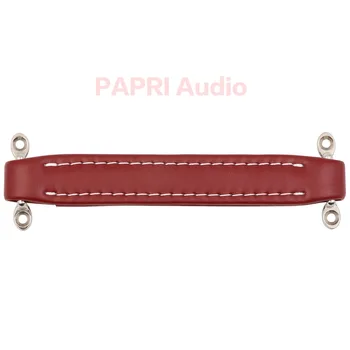 

PAPRI 1PCS Red Leather Handle Guitar Amplifier Audio Tube For Speaker Cabinet Instrument Fender Ampeg Vox AH3/AH2