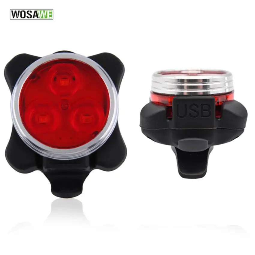 Perfect WOSAWE Built-in Battery Bicycle Tail Light 4 Modes Rechargeable USB LED Bike Light Flashligh Bicycle Mount Taillight Accessories 0 Perfect WOSAWE Built-in Battery Bicycle Tail Light 4 Modes Rechargeable USB LED Bike Light Flashligh Bicycle Mount Taillight Accessories 0