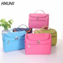 HMUNII Women Travel Makeup Bag Multifunction Cosmetic Bags 2017 New Fashion Waterproof Storage Toiletry Bag Organizer Men