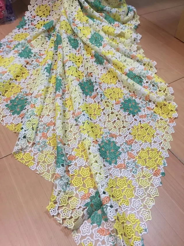 juan!Free shipping! 2015 african cord lace latest unique high quality guipure fabric design | Дом и сад