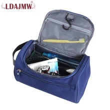 LDAJMW Водонепроницаемая нейлоновая Мужская подвесная косметичка, органайзер для путешествий, косметичка для женщин, несессер, чехол для макияжа, сумка для туалетных принадлежностей