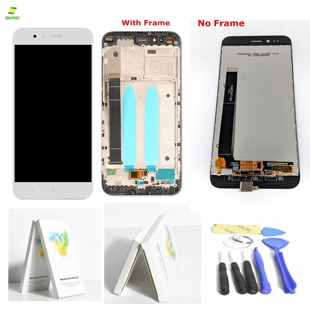 

A++ LCD 5X For Xiaomi Mi 5X Full LCD Display With Touch Screen Digitizer Frame Assembly Replacement Complete New For xiaomi mi 8
