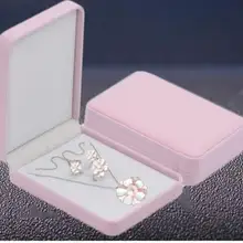 50 шт/партия, коробки для ювелирных изделий, 12x17x4 см, ожерелье, кольцо, серьги, дисплей для хранения, подарочные коробки, Высококачественная коробка фланелеток