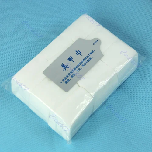Free Shipping 1Pack 900pcs Nail Art Tips Manicure Polish Remover Clean Wipes Cotton Lint Pads Paper | Красота и здоровье