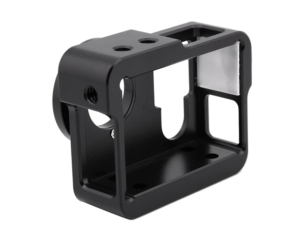 Multifunctional Aluminum Protective Frame Case for GoPro Hero 4 Black Camera With Go Pro UV Filter Lens Cap Housing Accessory (4)