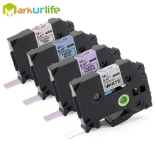 Совместимость для Brother P Touch TZe 12 мм лента для маркировки TZe-231 TZe-MQF31 TZe-MQ531 TZe-MQE31 для Brother P-Touch H200 1010 1090 7100