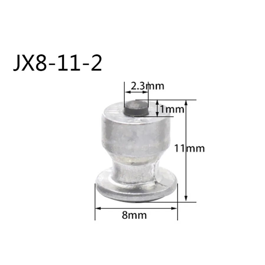 100 шт./лот зима колеса наконечники автомобильных шин шпильки Винт снег шипы Колеса автомобиля 8x11 мм для автомобиля Грузовик Мотоцикл шины