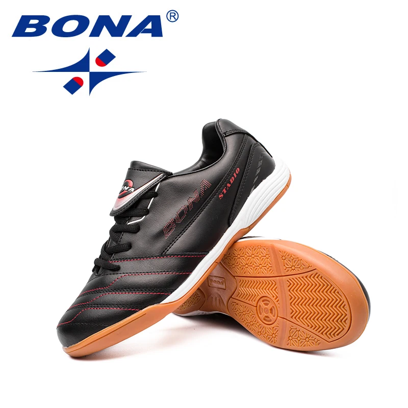 BONA/Новое поступление; классические стильные мужские футбольные кроссовки на шнуровке; Мужская Спортивная обувь; уличные кроссовки для бега; удобные кроссовки;