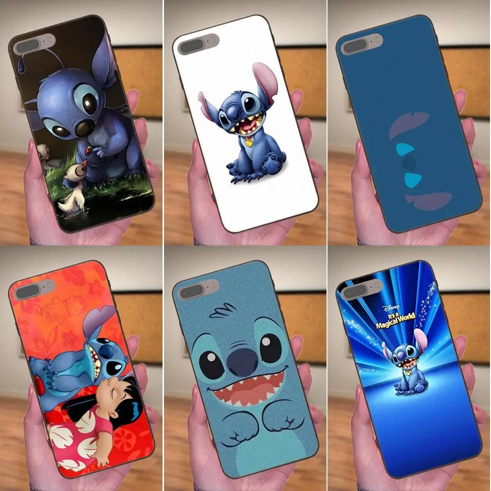 Lilo & Stitch Ohana мягкий с рисунками из ТПУ для Galaxy C5 C7 J1 J2 J3 J330 J5 J6 J7 J730 2017 Ace Core Duo Max Mini Plus