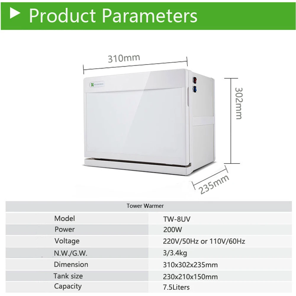 ITOP Electric Towel Warmer 8L/18L Towel Hot Facial Salon Spa Beauty Equipment Cleaning Cabinet