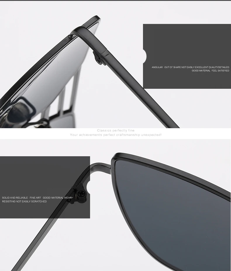 Luxury Square Women Sunglasses Brand Designer Fashion Classic Metal Female Sun Glasses Men Coated Mirror UV400 Oculos De Sol purple sunglasses