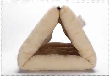 

Kitty Shack 2 in 1 Tunnel Bed Mat Cat Mat Snuggly Dog Cat Puppy Warm Sleeping Bag Pet Accessories