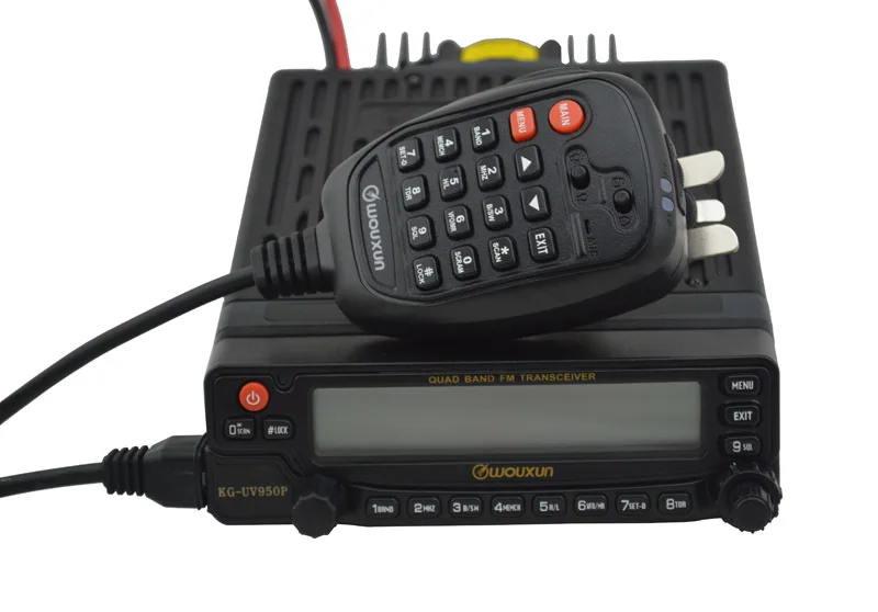 WOUXUN Мобильная CB Радио трансивер kg-uv950p Кач группы Трансмиссия и восемь полос Приём max.50w автомобиля Радио станции