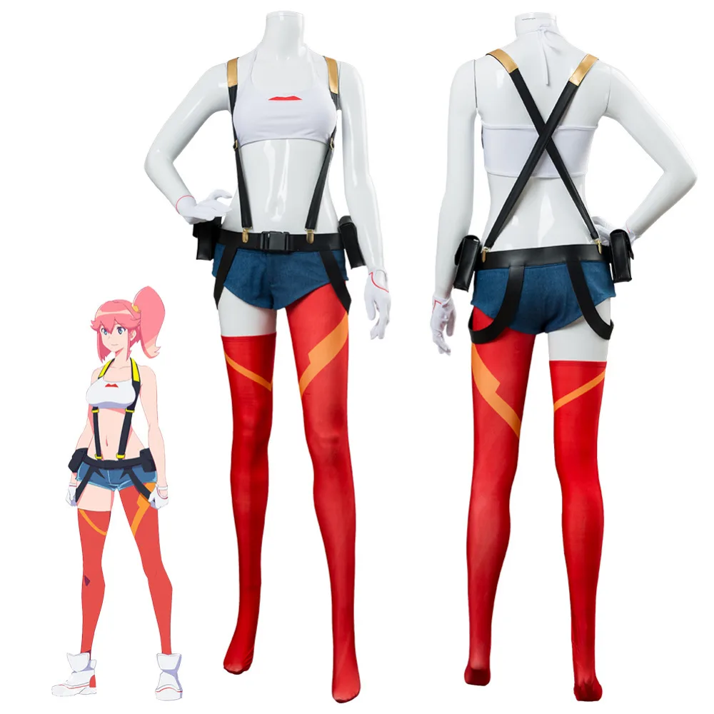 PROMARE AINA ARDEBIT костюм для косплея Хэллоуин Карнавальный взрослых женщин девочек на