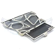 good quality motorcycle accessories stainless steel radiator cover protector grill cover protector black For BMW S1000RR