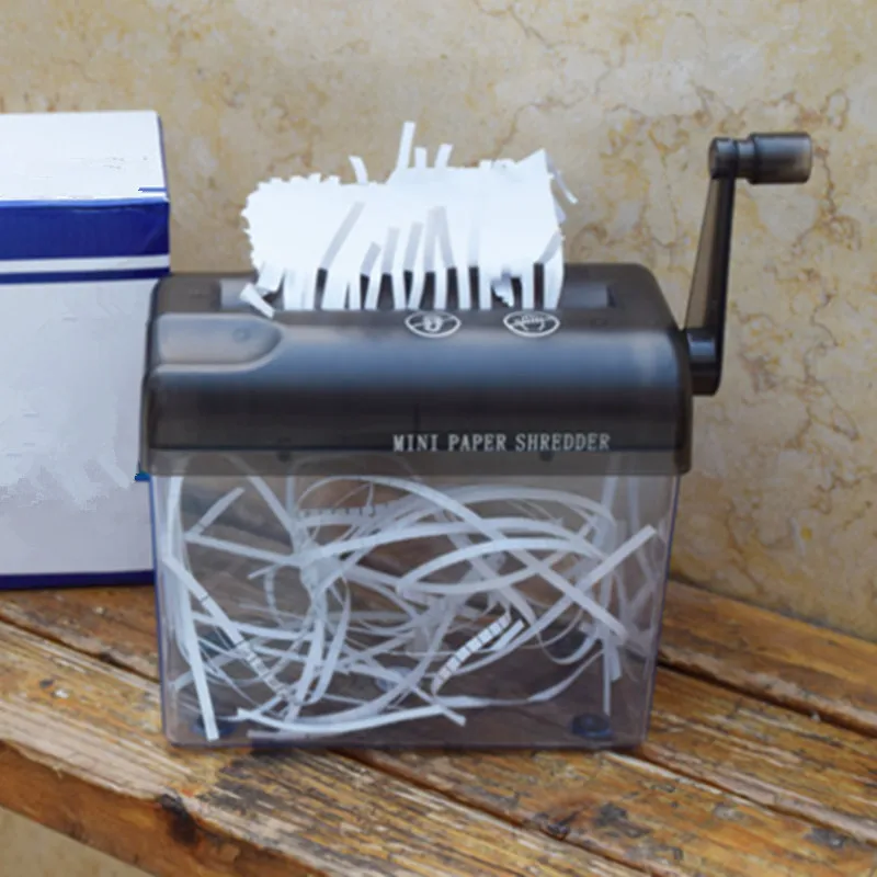 Buy KiWarm Portable Mini Hand Shredder Mechanic Paper