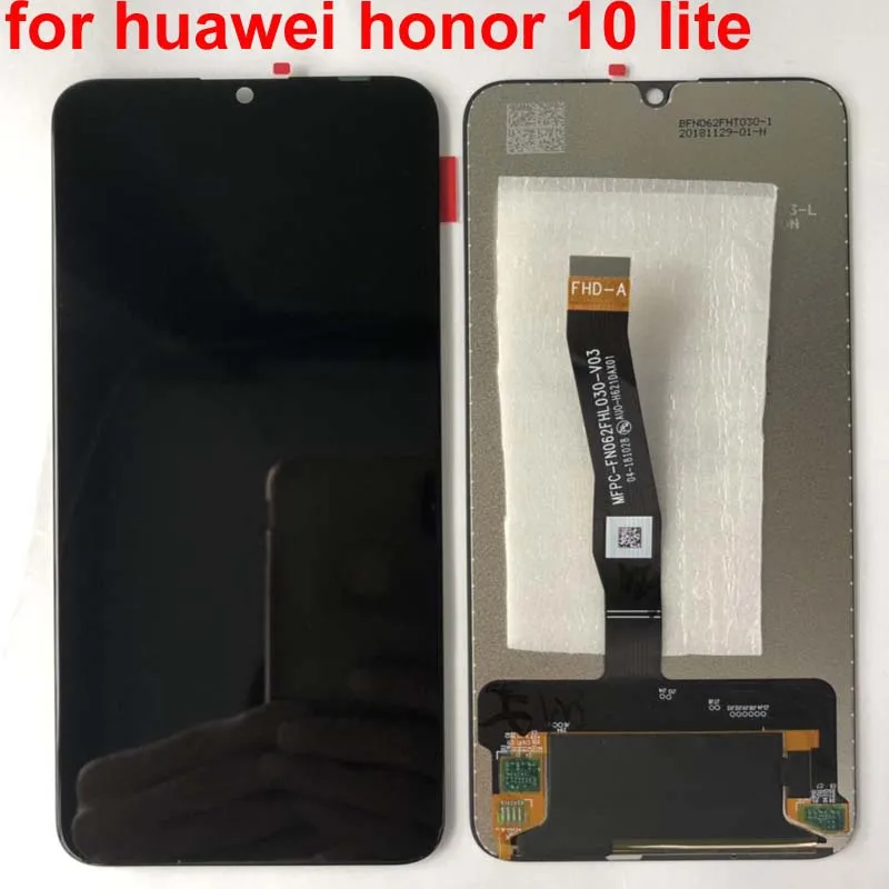 Тестирование материнской платы для huawei Honor 10 Lite ЖК-дисплей Сенсорный экран планшета 6,2" HRY-LX1 HRY-LX2 HRY-L22 HRY-L21 HRY-AL00 TL00 AL00a