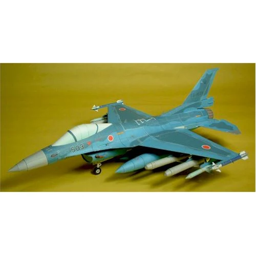 1:50 3D японский F-2A истребитель самолет Бумажная модель собрать ручная работа