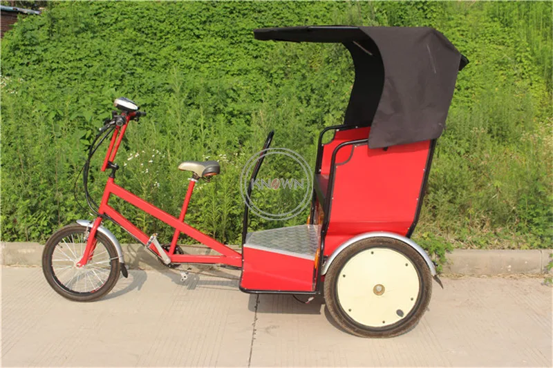 3 Wheel electric pedicab rickshaw passenger cargo bike tricycle bicycle