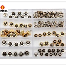 Новые 60 шт короны для часов Rlx медь 5,3 мм 6,0 мм 7,0 мм серебро золото ремонт