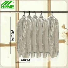 10 unids/lote Inicio Dress Garment Clothes Cubierta Del Juego Caso Organizador Bolsa de Almacenamiento de Bolsas de Vacío Ropa A Prueba de Polvo Organizador Set