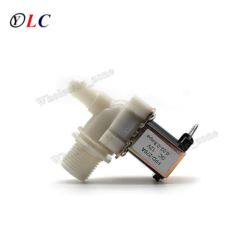 DC 12 В 1/" Электрический электромагнитный Клапан N/C Магнитная вода впуска воздуха коммутатором потока