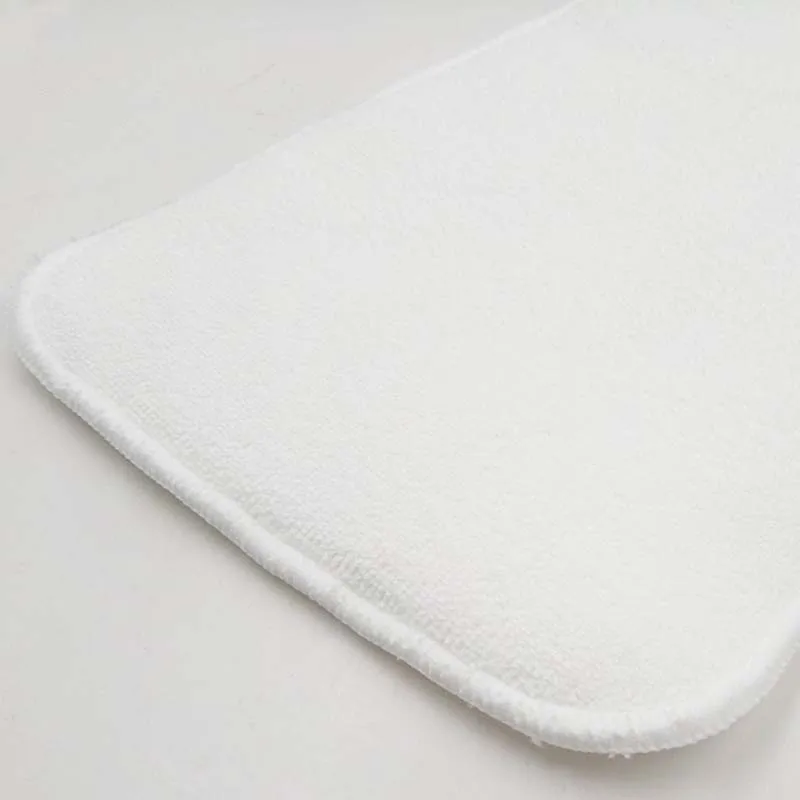 Absorbent reusable children cloth diaper insert,  4 layers microfiber fabric washable urine pads,size 17*41cm, 2pcs 5