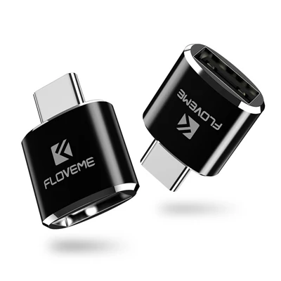 OTG USB к type C Micro к type C 2 в 1 переходники передачи зарядный передающий данные для устройств Android huawei samsung Ipad - Цвет: Black