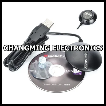 

GlobalSat BU-353S4 Cable USB GPS Receiver with USB interface G Mouse Magnetic (SiRF Star IV) (working 100% Free Shipping)1PCS