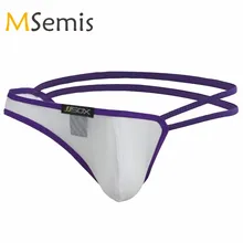 Мужской купальный костюм, стринги, Гей Нижнее белье, плавки, прозрачные мужские плавки, стринги, нижнее белье, мужские трусы, одежда для плавания