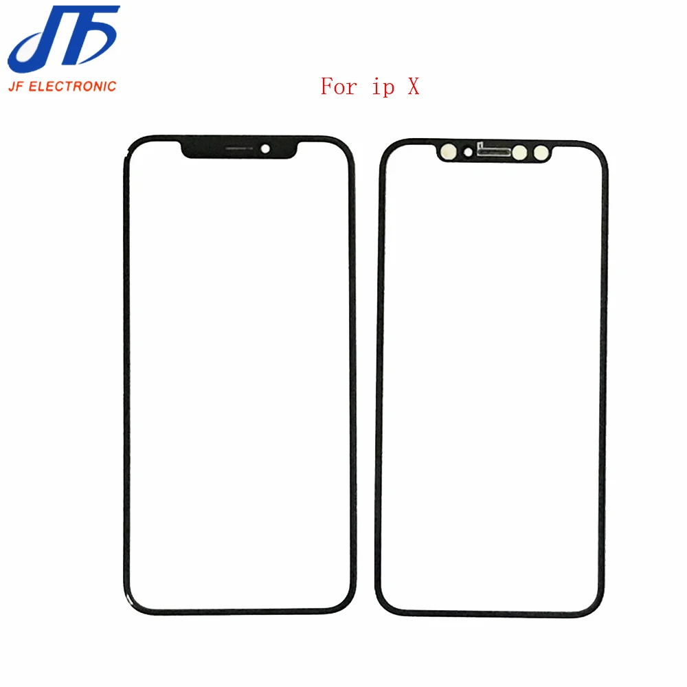 

Front Panel LCD Outer Glass Cover New Touch Screen Lens Replacement parts For iphone x