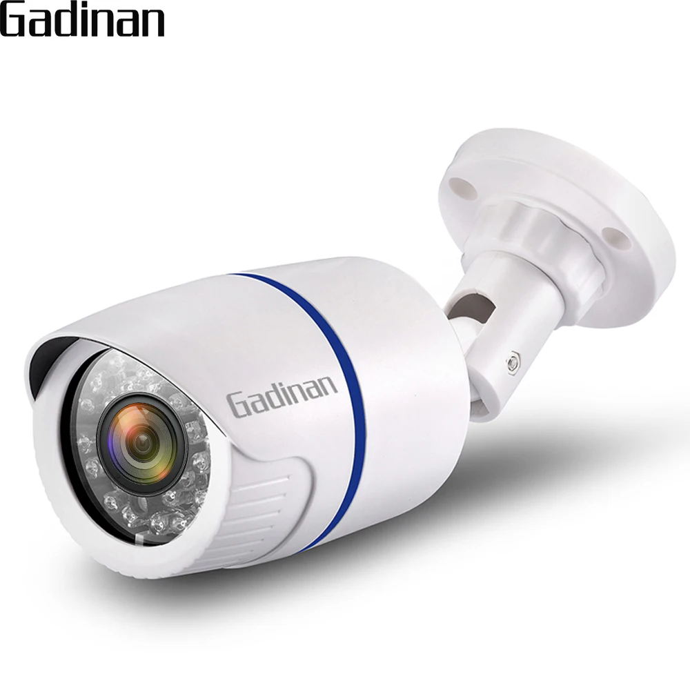 GADINAN, ip-камера 5MP, 3MP, 2MP, PoE, для безопасности, для улицы, пуля, камера наблюдения, CCTV, IR, ночное видение, H.265, CCTV, домашняя камера, XMeye