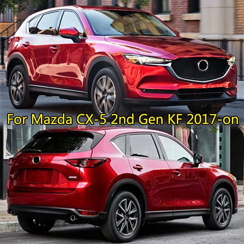 Для Mazda CX 5 CX5 KF 2017 2018 2019 хромированный передний задний противотуманный светильник