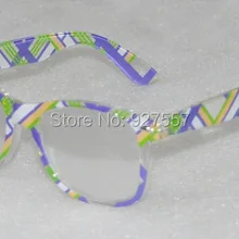 Оправа с принтом дифракционные очки с линзами фейерверков