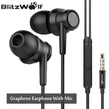 BlitzWolf BW ES1 3 5mm In ear Noise Cancelling font b Earphone b font Stereo Earbuds