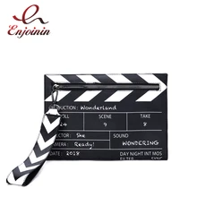 Черный и белый модный дизайнерский Повседневный женский клатч из искусственной кожи, сумка-конверт, сумка через плечо, сумка-мессенджер