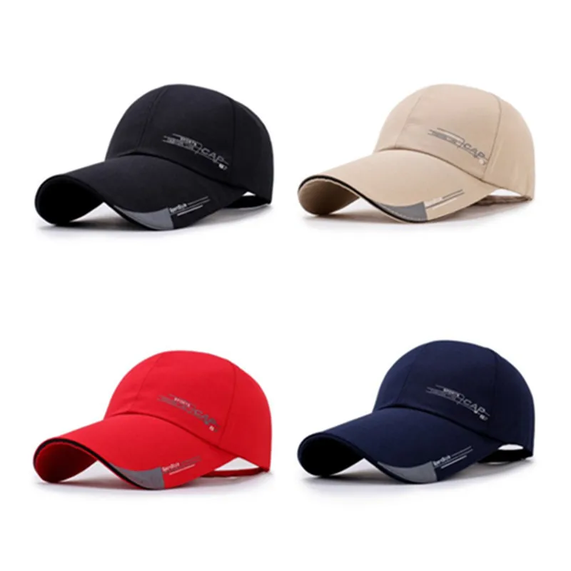 SILOQIN gorras de béisbol de algodón con visera extralarga para hombre y mujer, sombrero Hip Hop con cola de caballo, gorra con Snapback, talla ajustable|Gorras de béisbol| AliExpress